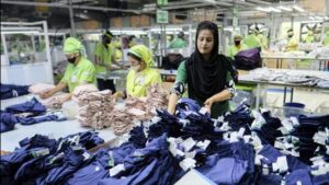 Workers make quality checks on garments produced a 1747498104965 1