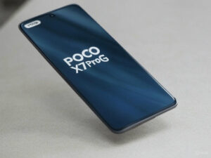 a cell phone on a table