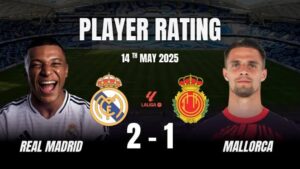 रियल मैड्रिड बनाम मलोर्का: ला लिगा 2024-25 में रोमांचक मुकाबले की पूरी कहानी 2 रियल मैड्रिड बनाम मलोर्का: ला लिगा 2024-25 में रोमांचक मुकाबले की पूरी कहानी